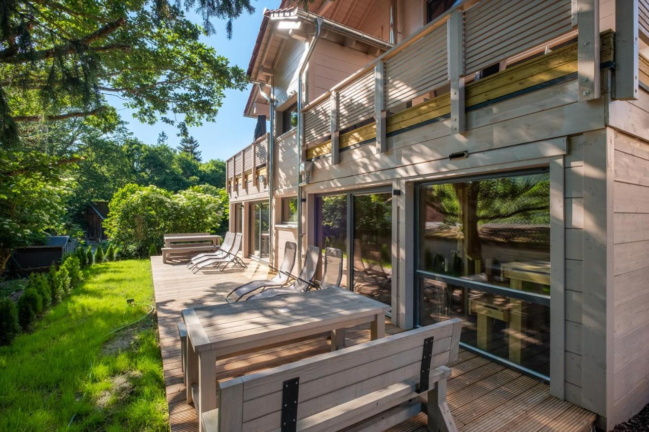 Bergwaldchalets Wellness 施尔奇 外观 照片
